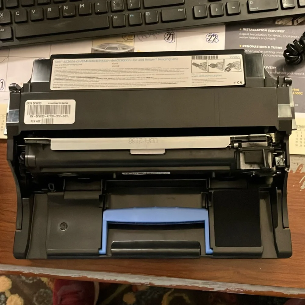 Dell KVK63 Imaging Drum Unit- Black - 60-000 Pages